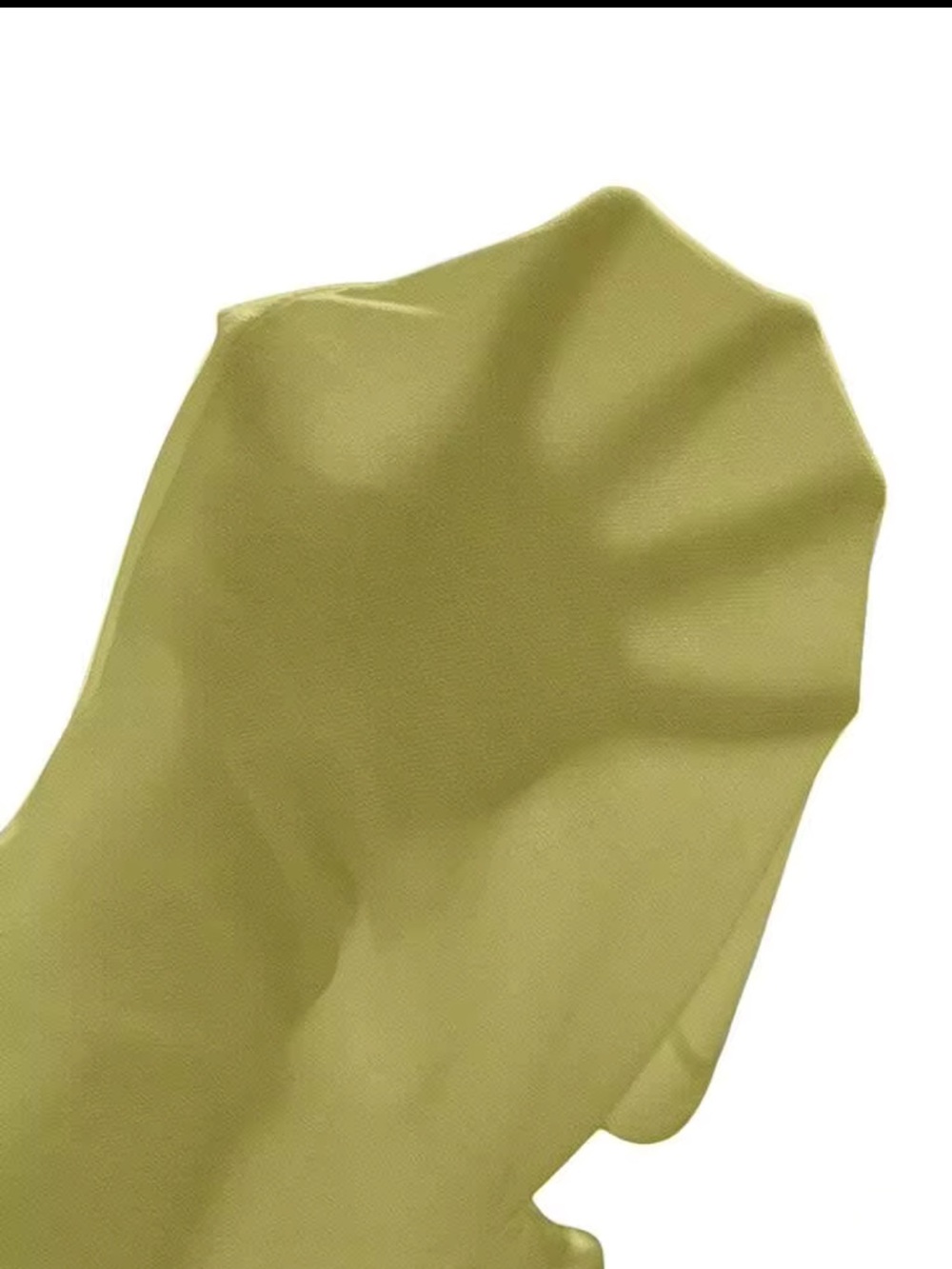 Musera | Green Strapless Pleated Maxi Dress S - Picture 10 of 10